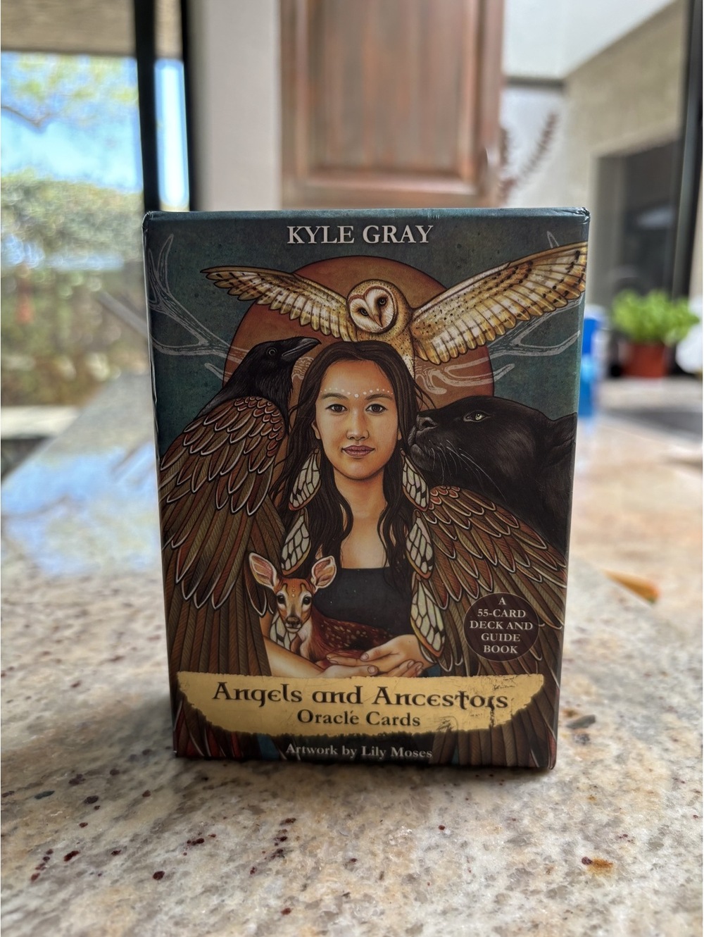 Kyle Gray Angels and Ancestors Oracle Cards 55-Card Deck & Guidebook
